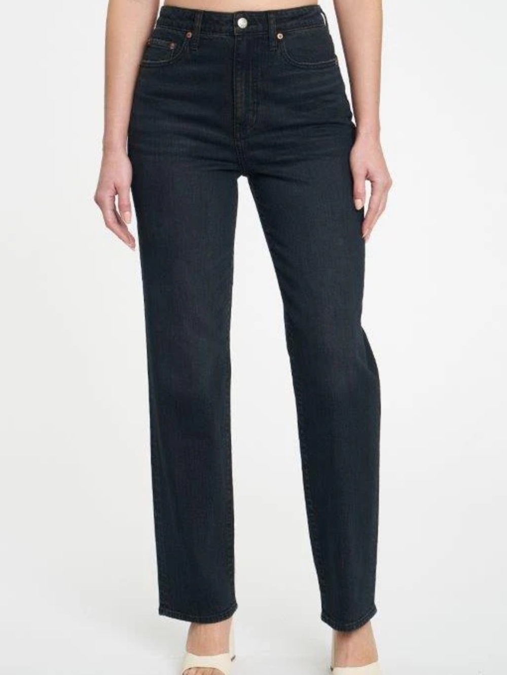 High-Rise Black Women’s Jeans